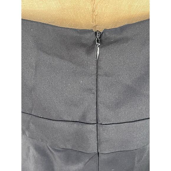 Calvin Klein Satin Maxi Dress Black XS Sleeveless Sweetheart Neckline Formal - Picture 7 of 14